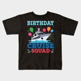 Birthday Cruise Squad Birthday Party Tee Cruise Squad 2023 Kids T-Shirt